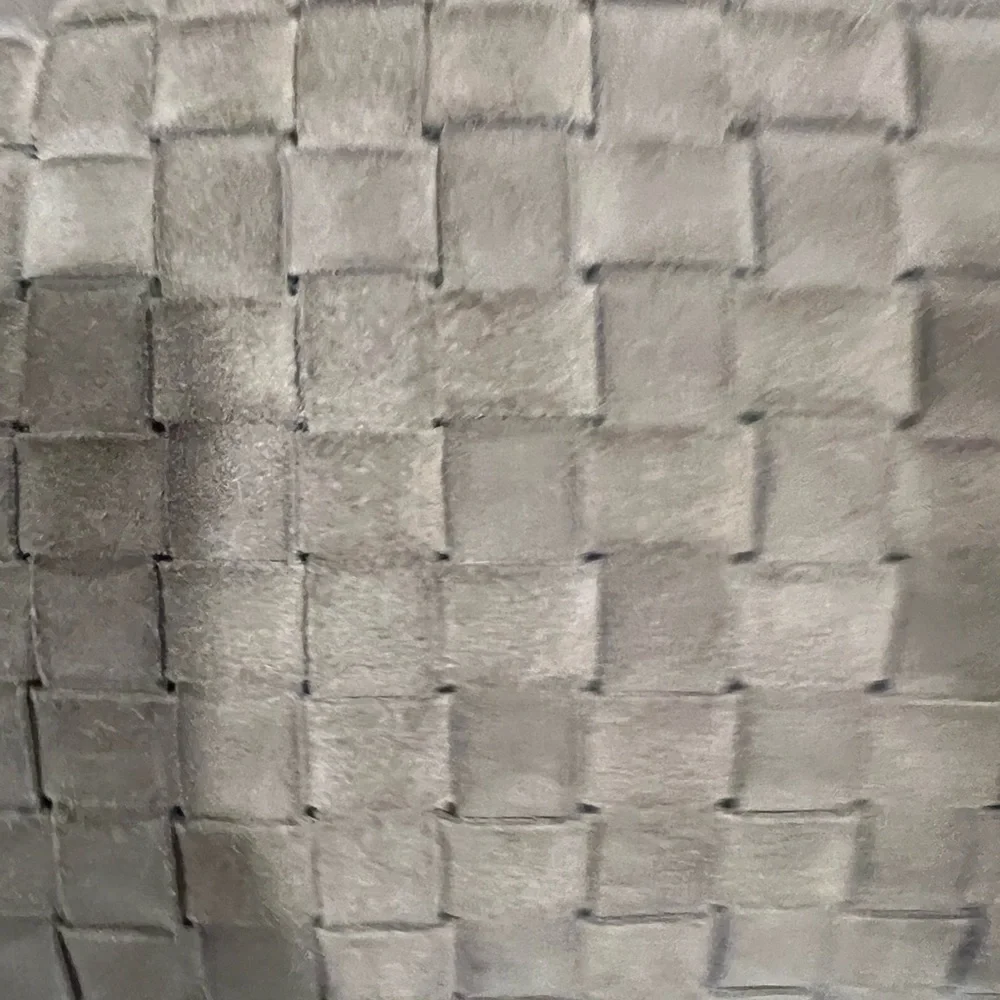 COPY - Restoration hardware suede woven pillow